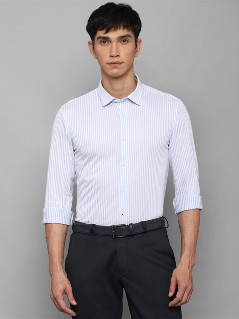 

Louis Philippe Sport Men White Slim Fit Striped Casual Shirt