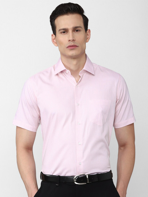 

Van Heusen Men Pink Formal Shirt