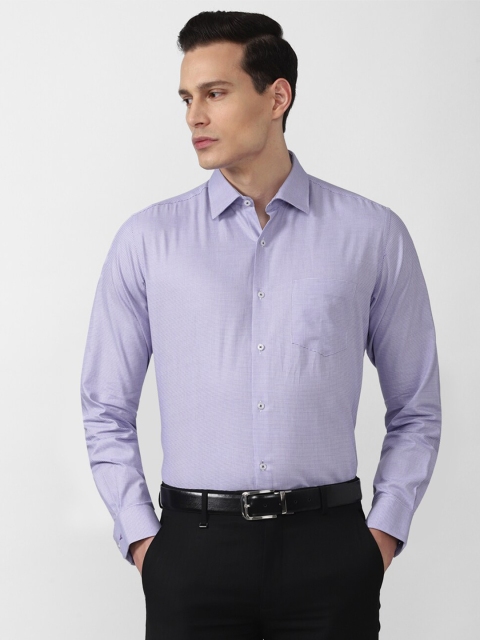 

Van Heusen Men Blue Formal Shirt