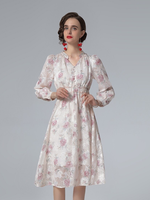 

JC Collection Multicoloured Floral Dress, Multi