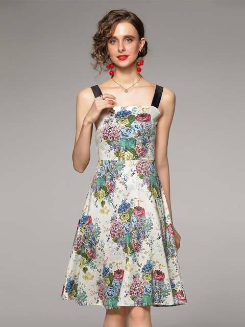 

JC Collection Women Multi-Coloured Floral Dress
