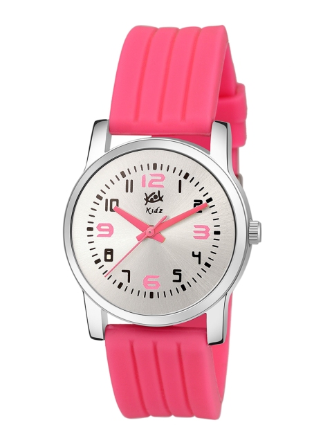 

Kool Kidz Unisex Kids Beige Dial & Pink Straps Analogue Watch KOOL KIDZ DMK 063 PK
