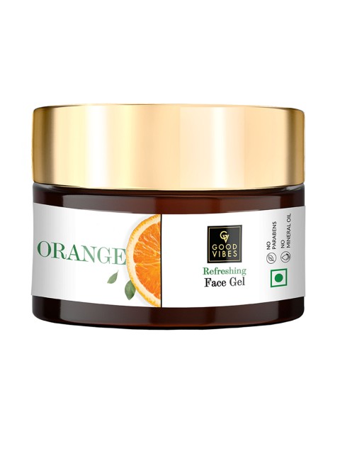 

Good Vibes Orange Refreshing Face Gel 50g, Transparent