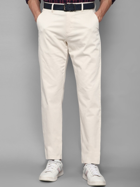 

Allen Solly Men Beige Trousers