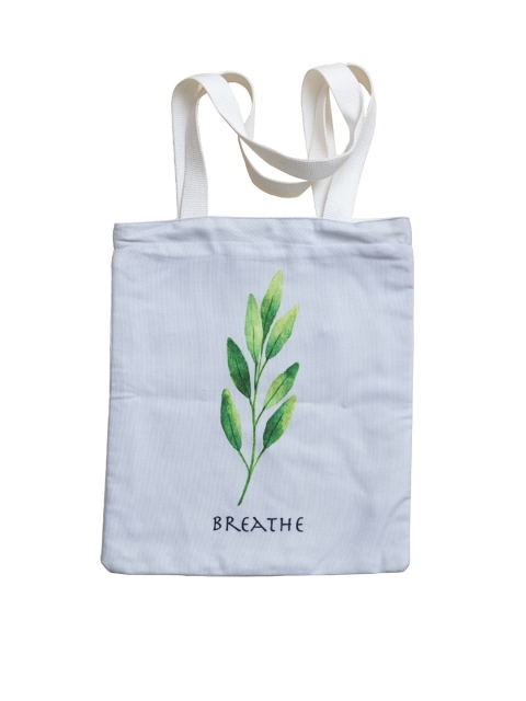 

BandBox White Oversized Swagger Handheld Tote Bag