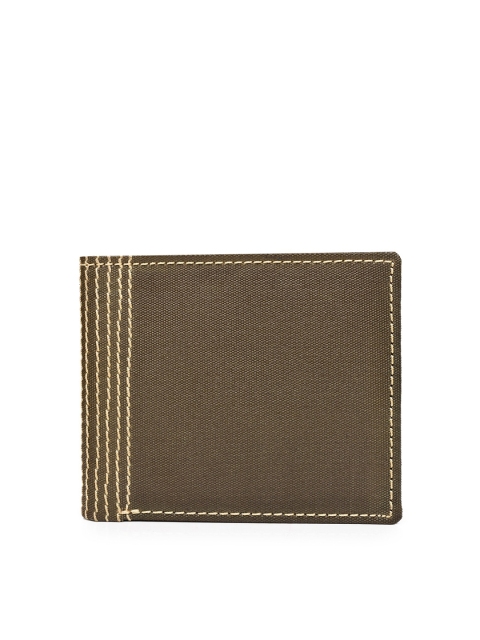 

BuckleUp Men Brown Leather Two Fold Wallet