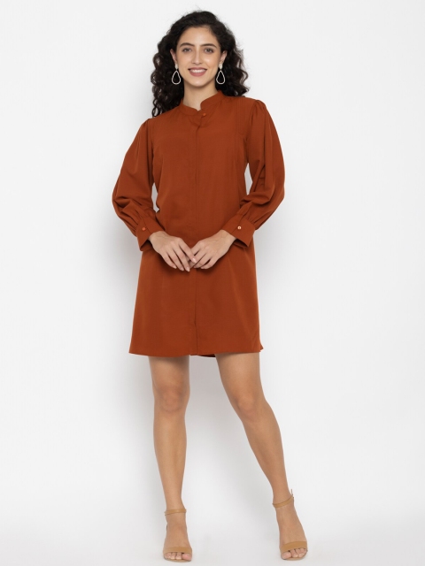 

SEW YOU SOON Brown A-Line Dress