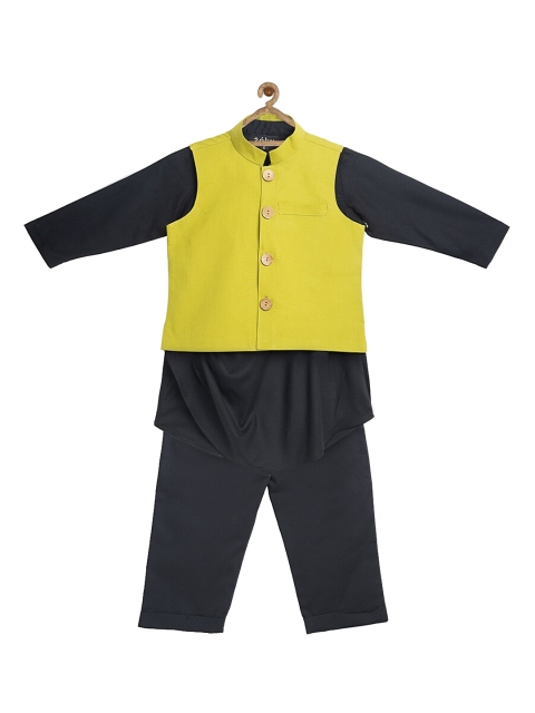 

Zotw Kids Black Kurta with Salwar