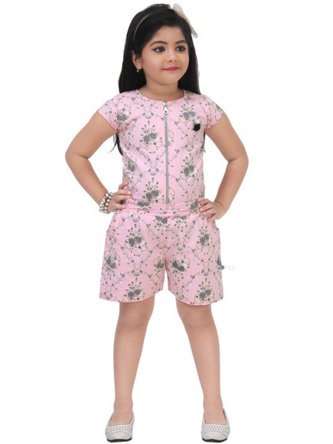 

LINOTEX Girls Pink Floral Dress