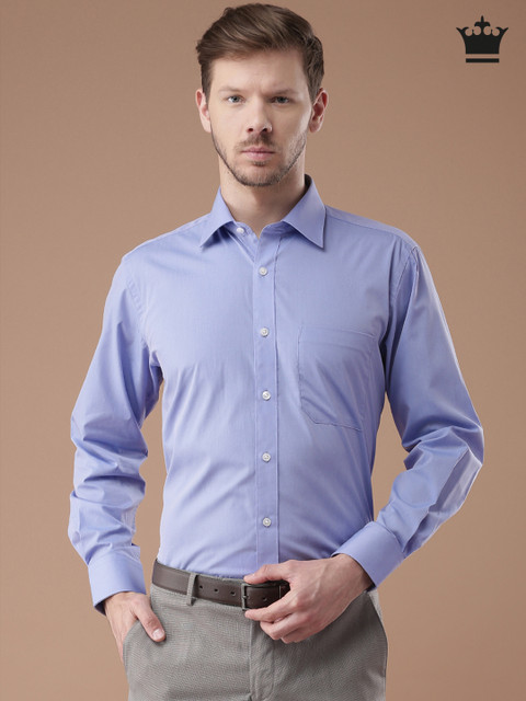 

Louis Philippe Blue Classic Fit Formal Shirt
