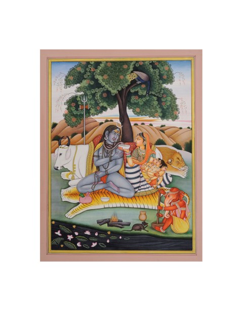 

Exotic India Multicoloured Vasudhaiva Kutumbakam Wall Art, Multi