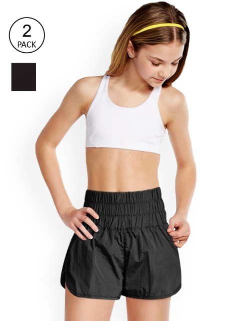 

BoStreet Women Black Loose Fit Shorts