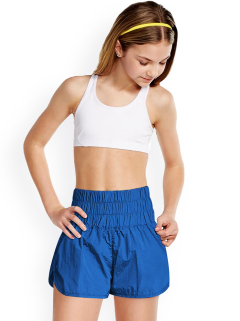 

BoStreet Women Navy Blue Loose Fit Sports Shorts