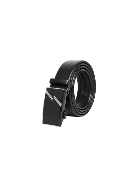 

Elite Crafts Men Black Leather Formal Belt