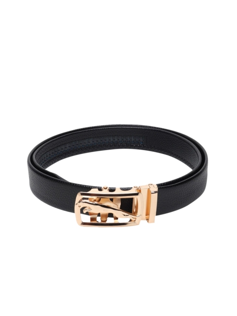 

Elite Crafts Men Black Ratched Belt