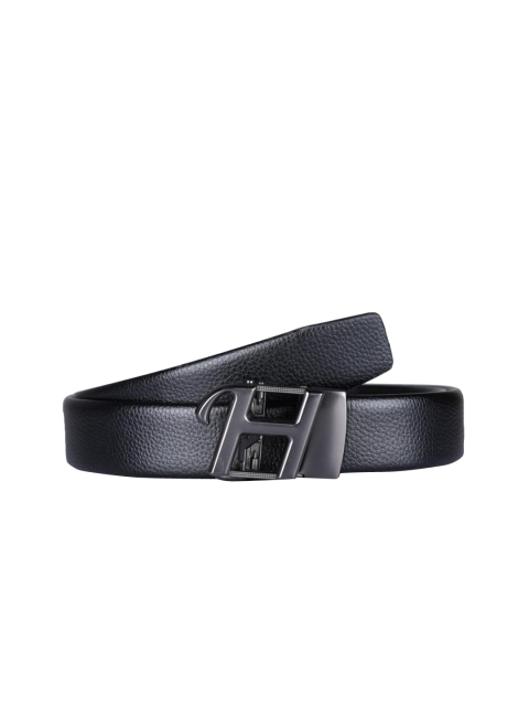 

Elite Crafts Men Grey Textured Formal Belt