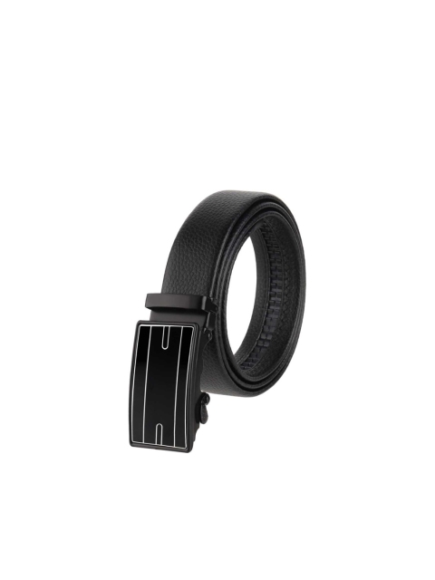 

Elite Crafts Men Black Leather Formal Belt