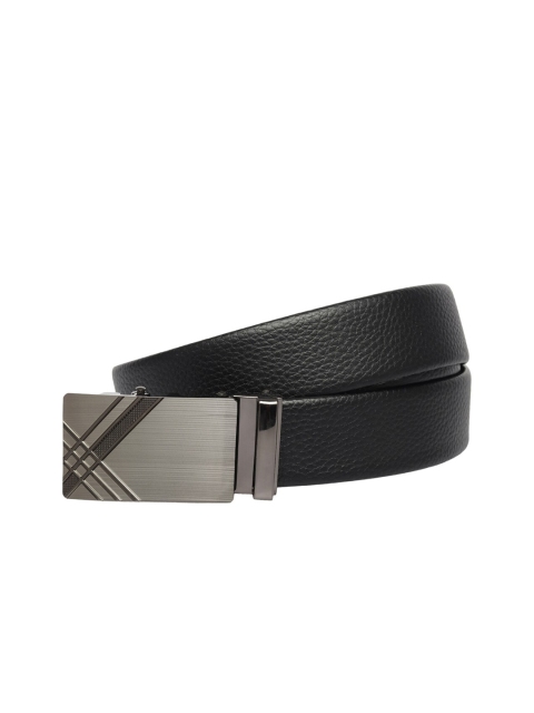 

Elite Crafts Men Black Leather Formal Belt