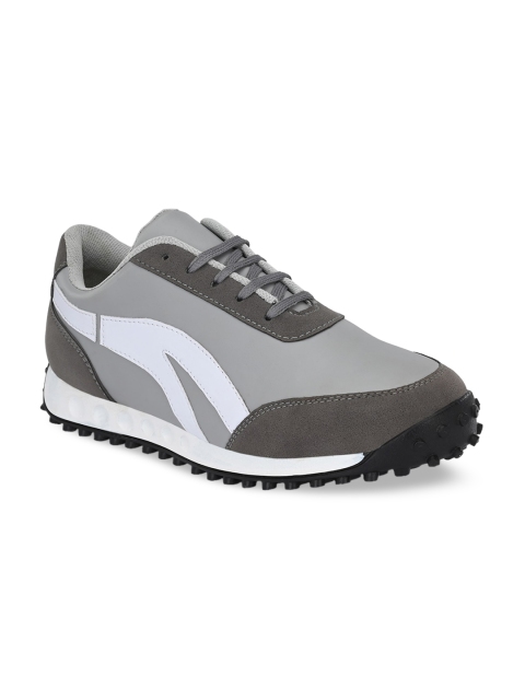 

El Paso Men Grey Colourblocked Sneakers