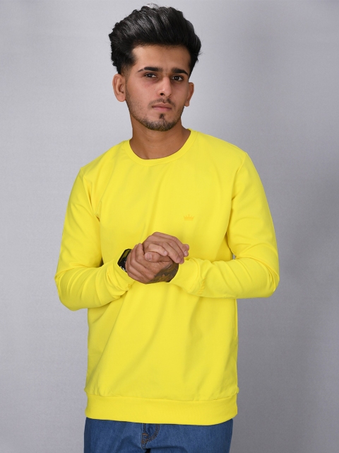 

FRENCH CROWN Men Yellow T-shirt