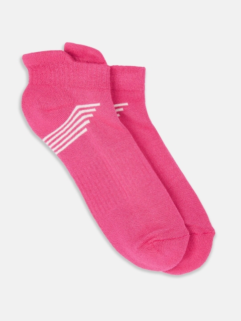 

Ajile by Pantaloons Women Pink Patterned Ankle Length Socks