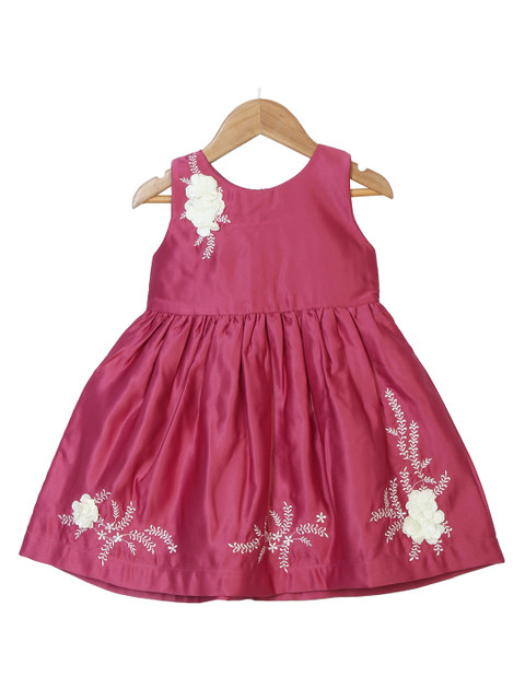 

Enfance Purple Satin Dress