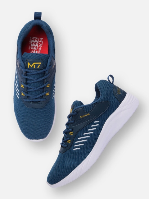 

M7 by Metronaut Men Blue Mesh Running Shoes