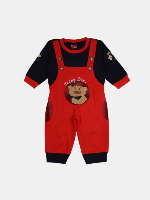 

V-Mart Unisex Kids Red Clothing Set