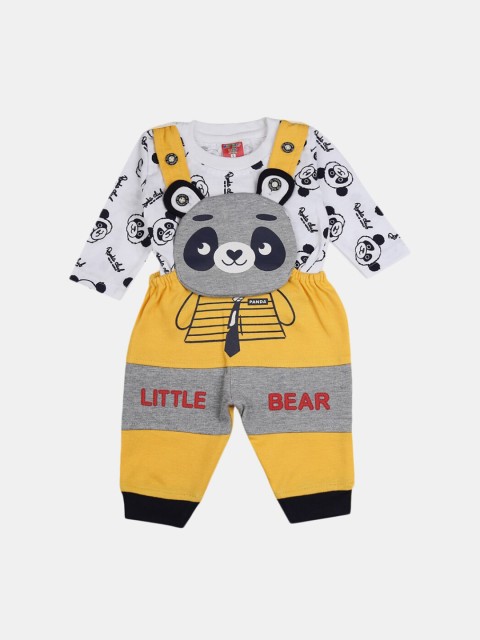 

V-Mart Unisex Kids Yellow Clothing Set
