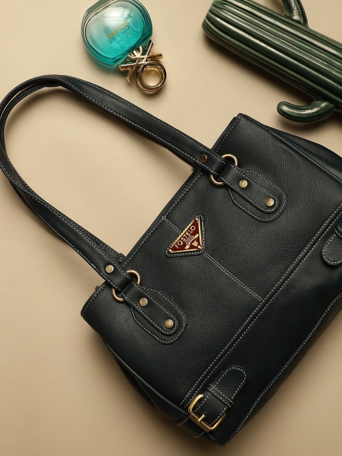 

Fostelo Blue PU Structured Handheld Bag