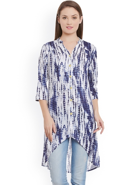 

Ruhaans Blue Printed Tunic
