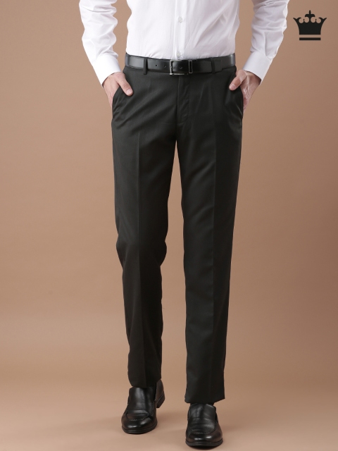 

Louis Philippe Black Ultra Slim Fit Formal Trousers