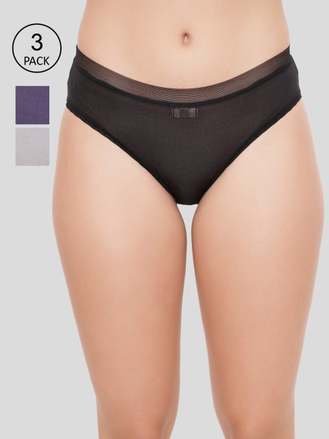 

Amour Secret Women Pack of 3 Assorted Bikini Briefs, Multi