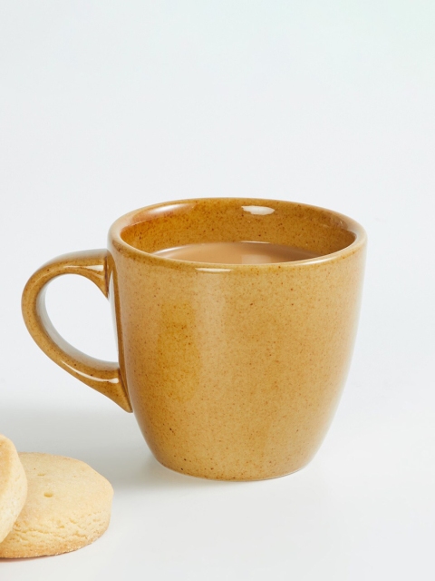 

Home Centre Yellow Solid Stoneware Glossy Mug