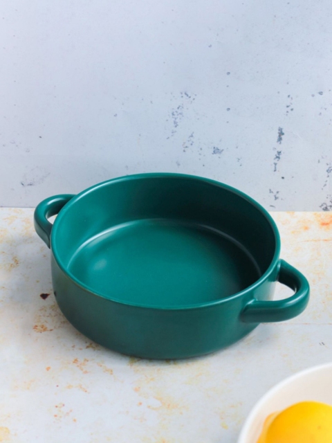

Nestasia Green Micro Oven Round shaped Bowl