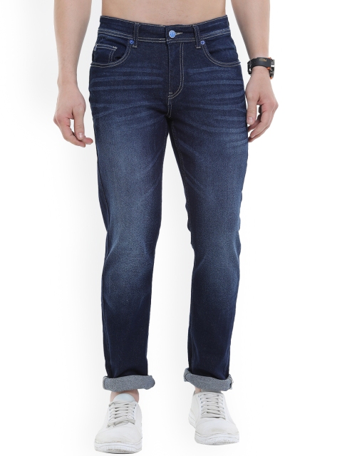 

Old Grey Men Blue Slim Fit Light Fade Jeans