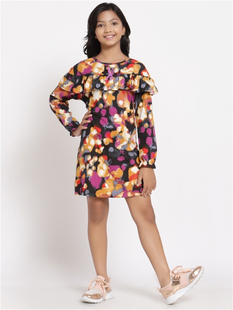 

Tiara Black Floral Dress