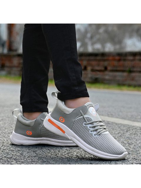 

BIRDE Men Grey Sneakers