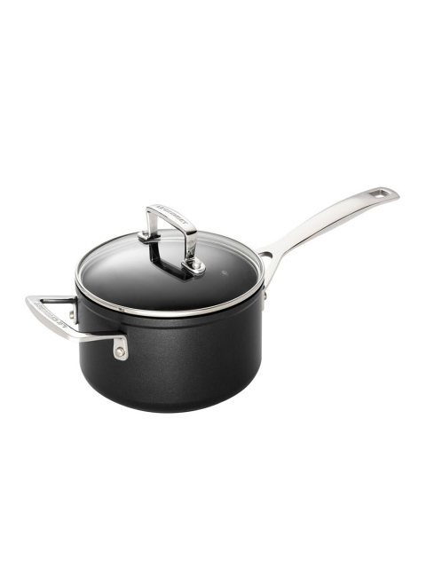 

LE CREUSET Silver-Toned Solid Stainless-Steel Saucepan