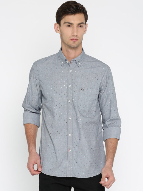 

Arrow Sport Men Grey Printed Casual Shirt