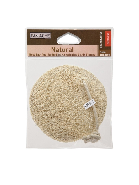 

Panache Cream Natural Round Loofah