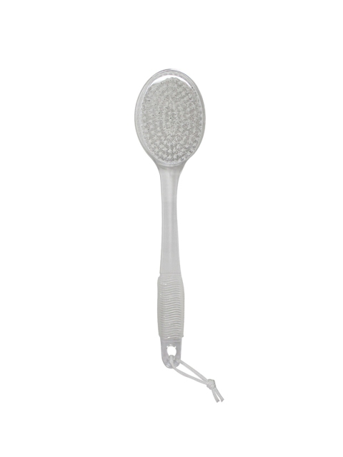 

Panache Transparent Bath & Body Brush Scrubber with Long Handle