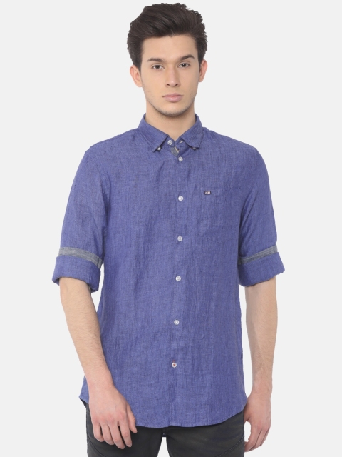 

Arrow Sport Men Blue Slim Fit Solid Casual Sustainable Shirts