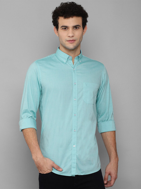

Allen Solly Men Blue Slim Fit Casual Shirt
