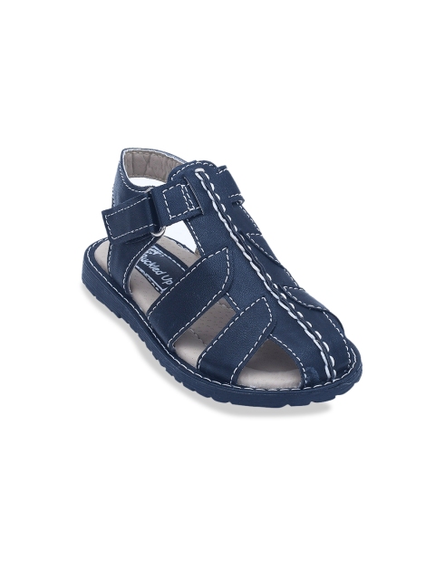

Buckled Up Boys Black Fisherman Sandals
