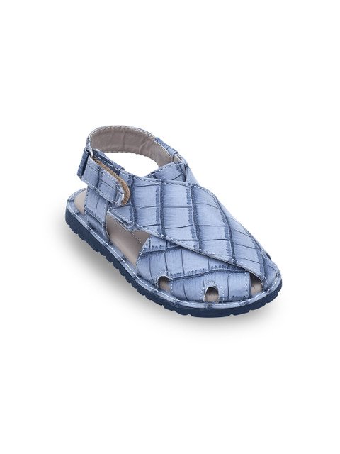 

Buckled Up Boys Grey Comfort Sandals