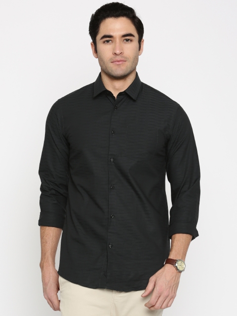 

Arrow New York Men Grey Snug Fit Self-Design Formal Shirt