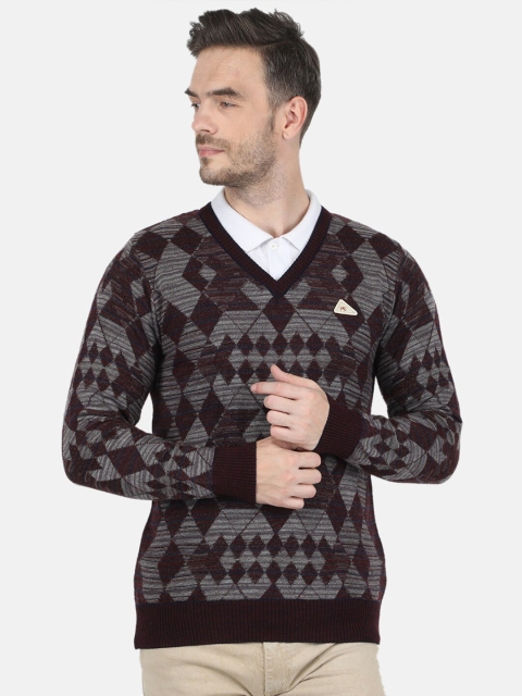 

Monte Carlo Men Black & Grey Pullover