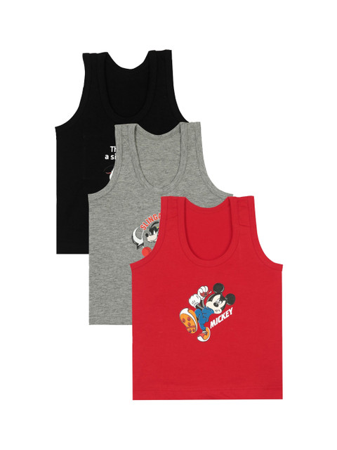 

Bodycare Kids Boys Pack Of 3 Assorted Innerwear Vests