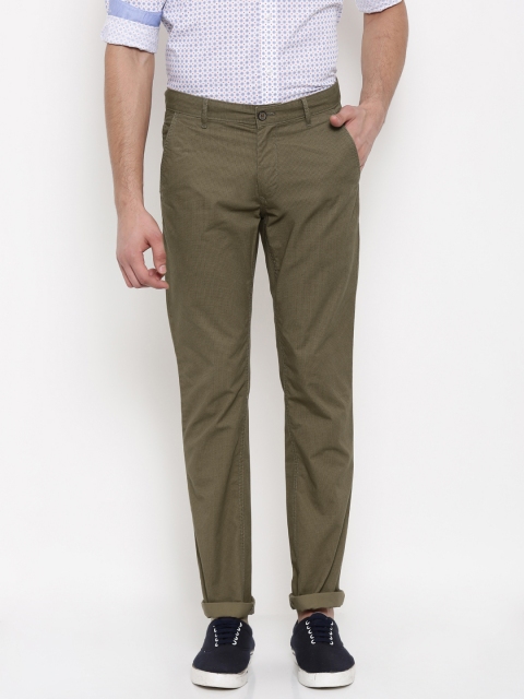 

Arrow Sport Men Brown Chrysler Tapered Fit Printed Chinos